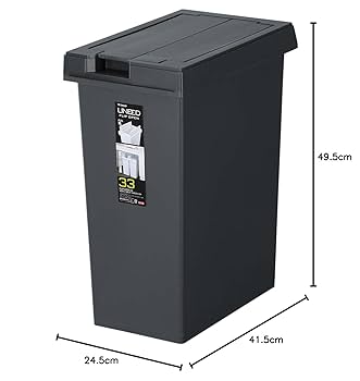 Amazon.co.jp: 新輝合成 トンボ ユニード ゴミ箱 フリップ